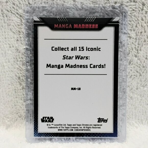 3/$25 Mint 2023.Topps Chrome Menga Madness Refractor Star Wars Card MM-10!! - Picture 2 of 2